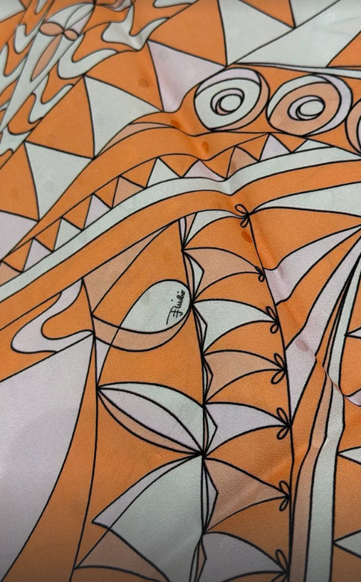 Pucci Tangerine Geo