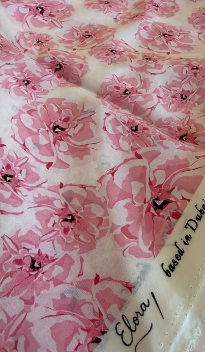 Pure Silk Crepe - Blush Pink