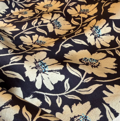 Pure Silk Stain - Navey Elegance