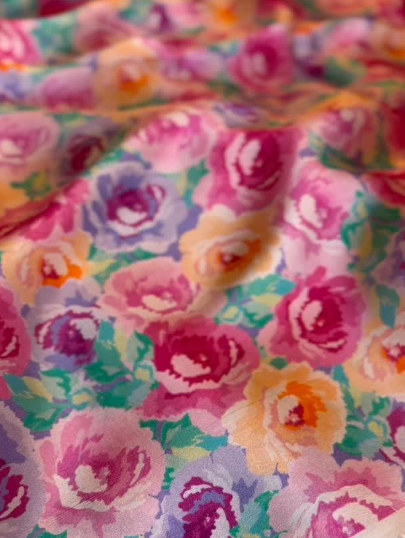Pure Silk Stain - Soft Flowers