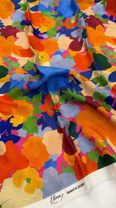 Pure Silk Flowers - Multicolored